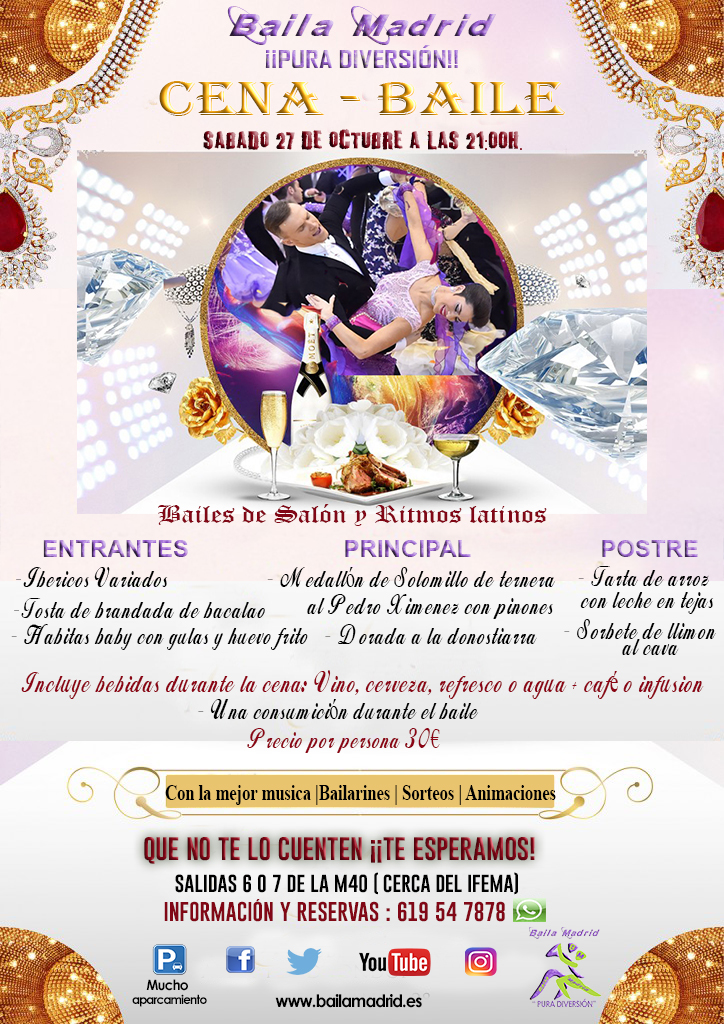 BailaMadridCenaBaileOctubre2018 CenaBaile